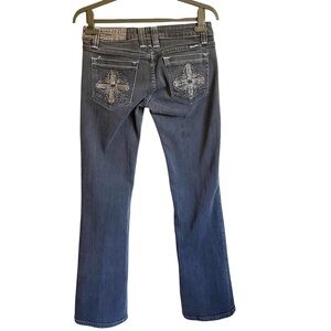 Miss Me Jeans Style JP4514 Bootcut Junior Size 30 or Junior 9-10